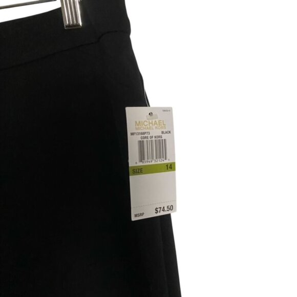 NWT Michael Kors Black Core of Kors Pants 14 - Picture 4 of 4